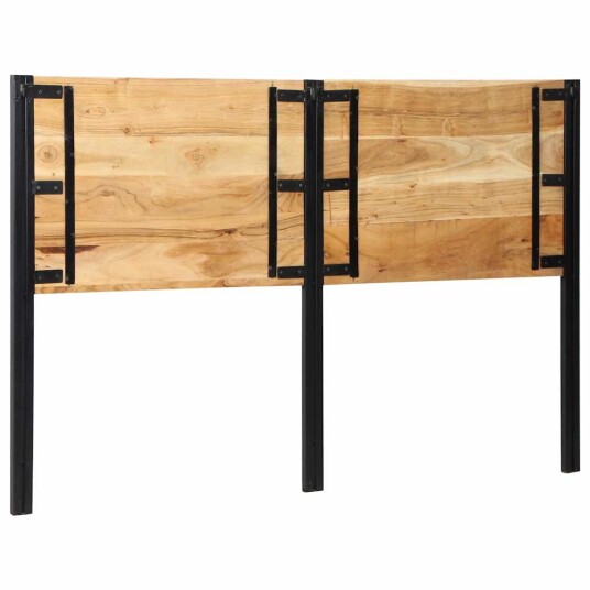sengegavl 160 cm heltre akasie og jern