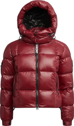 JACK1T Ez Boxed Crop Puffer Lux DARK CRANBERRY/BLACK XL JACK1T Ez Boxed Crop Puffer Lux DARK CRANBERRY/BLACK XL