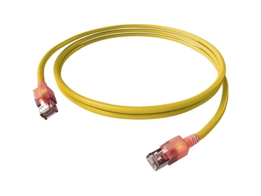 Sacon S/Ftp Kabel Cat.6A 1M Gul 21.15.2331 SAC 442622.1