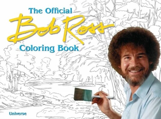 The Bob Ross Coloring Book Av Bob Ross