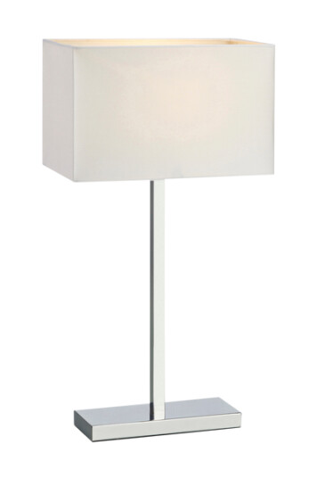 Markslöjd SAVOY Bord 1L USB Krom/Hvit 1531036-01-0 1531023-01-0