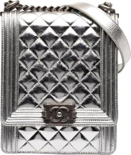 Chanel Vintage Dame Pre owned Grå ONE SIZE,