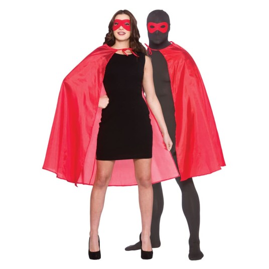 Wicked Costumes Ltd Superhelt Rød Tilbehørsett  One size