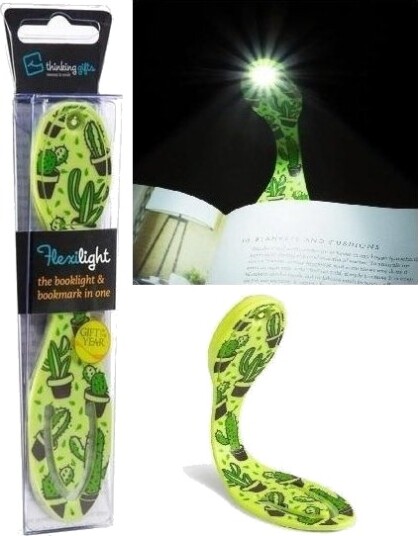 Thinking Gifts Flexilight Cactus Skrivebordslampe – Leselampe – Kaktus