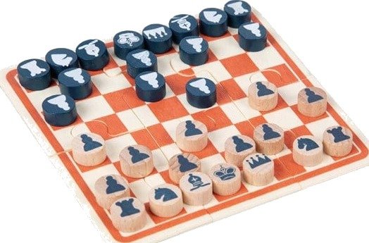 Toi-Toys Mini Brettspill i Tre Assorterte