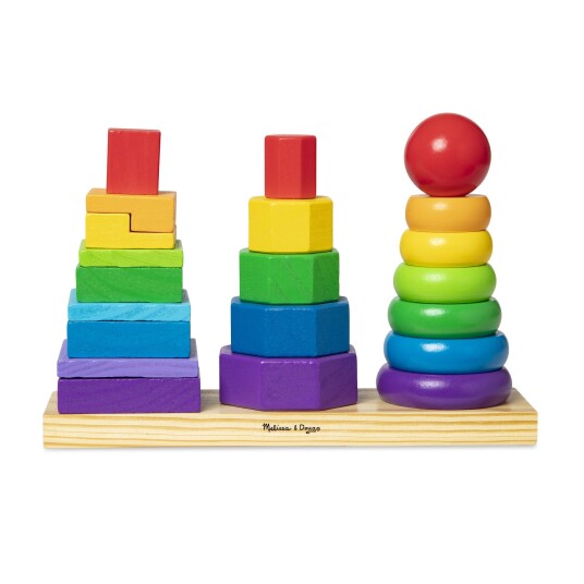 Melissa &  Doug Stabletårn med klosser