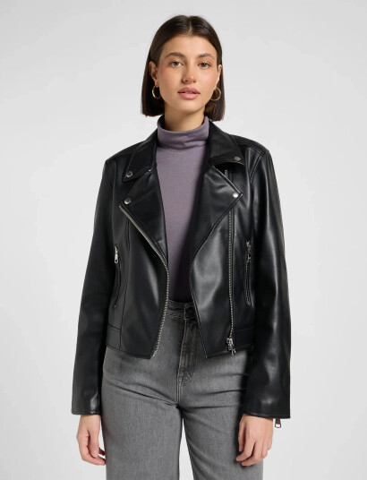 Lee Jeans Moto Jacket - Black - XS Lee Jeans Moto Jacket - Black - XS