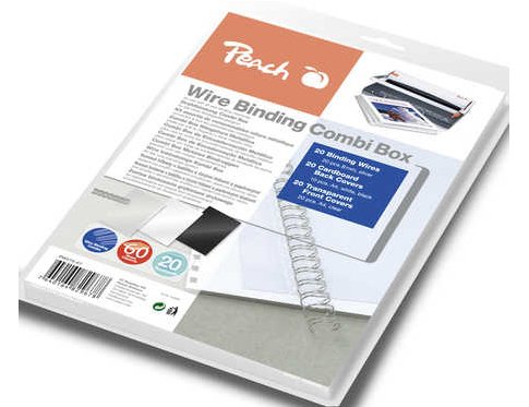 Peach Pw079-07 Svart Gjennomsiktig Hvit 60 Ark 250 G/M² 8 Mm