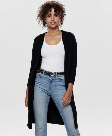 Jdy Marco Long Cardigan Svart XS