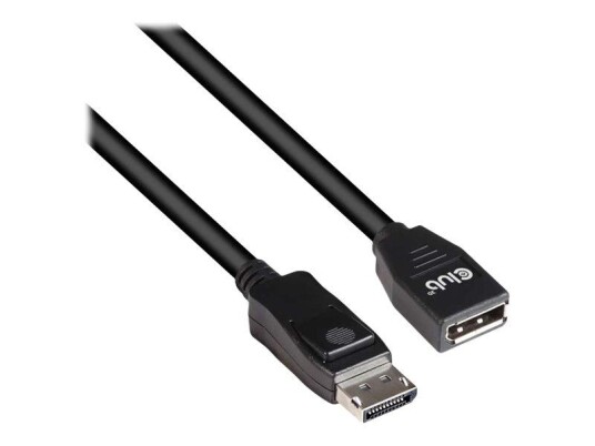 Club 3D DisplayPort 1.4 Forlengelseskabel 2 m - 8K Støtte