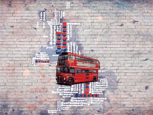 Fototapet My London 200x154 - Artgeist sp. z o. o.
