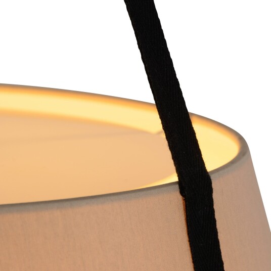 Carrie pendellampe XS Sand – Forestier Carrie XS   Stue   Design   Stoff / Tekstil   Med en lyskilde