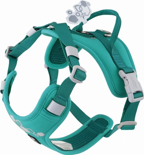 Hurtta Weekend Warrior II ECO Dog Harness - Peacock (XL)