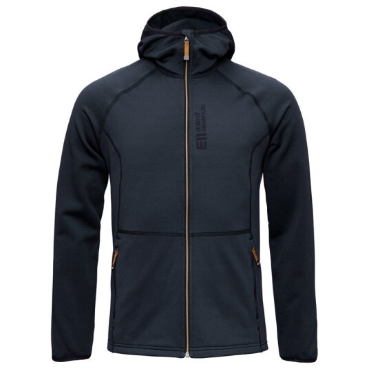 Elevenate M Skiers Fleece Hood Dark Ink Dark Ink L