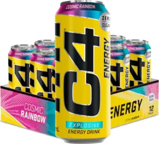 Cellucor C4 cosmic rainbow energidrikk 500 ml Cellucor C4 cosmic rainbow energidrikk 500 ml