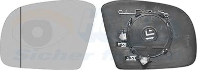 Speilglass ytterspeil VAN WEZEL 3095835