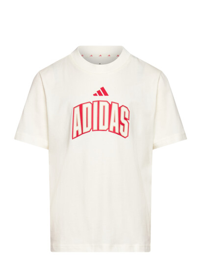 Adidas Sportswear J Std Gfx Tee Red 140 Adidas Sportswear J Std Gfx Tee Red 140