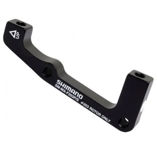 Shimano Adapter Front 203mm Gaffel=is, Kaliper=pm