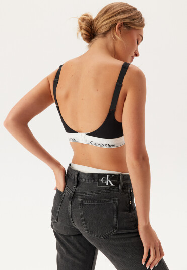Calvin Klein BH Modern Cotton Lift Bralette Svart X-Large Dame Calvin Klein BH Modern Cotton Lift Bralette Svart X-Large Dame
