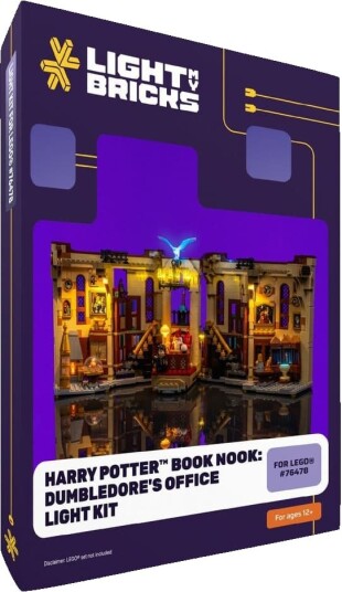 Light My Bricks Harry Potter Dumbledores Office Lyssett 76478 2.0-76478