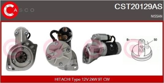Starter CASCO CST20129AS Starter CASCO CST20129AS