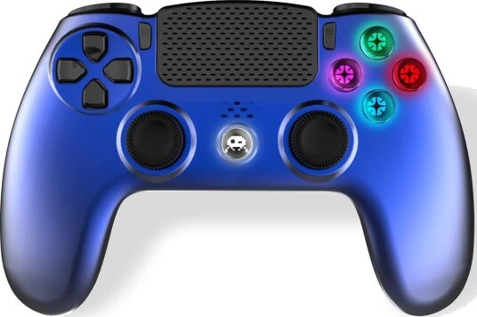 Freaks & Geeks Trådløs PS4-kontroller Metallblå Freaks & Geeks Trådløs PS4-kontroller Metallblå