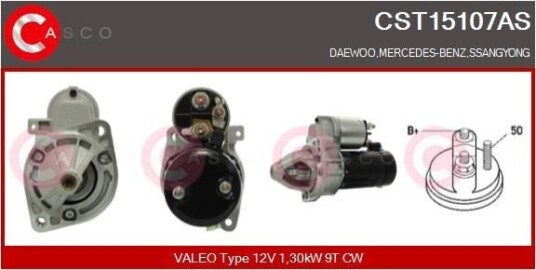 Starter CASCO CST15107AS