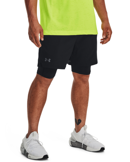 UA Vanish Woven 2in1 Shorts Black - XS UA Vanish Woven 2in1 Shorts Black - XS