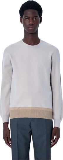 MM6 Maison Margiela Herre Strikkevarer Beige L,