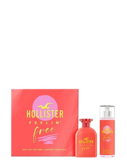 Hollister Fragrances Feelin´ Free For Her Eau De Parfum 50Ml/Body Mist 125Ml 175 Ml Nude 175 ML
