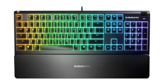 SteelSeries Apex 3 - Tastatur - Amerikansk Engelsk - Svart SteelSeries Apex 3 - Tastatur - Amerikansk Engelsk - Svart