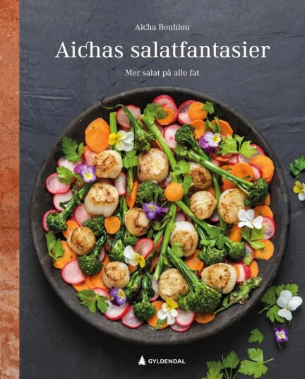 Aichas Salatfantasier - Fargerike Salater Inspirert av Middelhavet, Innbundet Bok