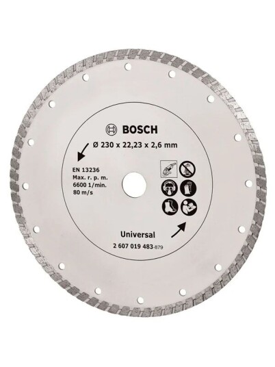 Bosch Diamantkappeskive Turbo 230 mm Bosch Diamantkappeskive Turbo 230 mm