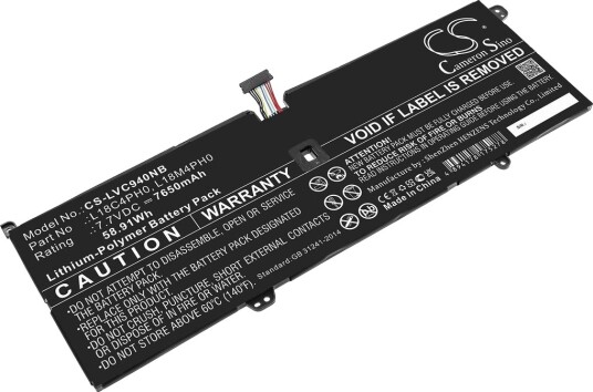 Batteri til Lenovo Yoga C940-14IIL 81Q90019JP etc.