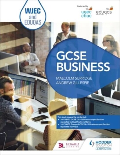 Wjec And Eduqas Gcse Business Av Malcolm Surridge, Andrew Gillespie