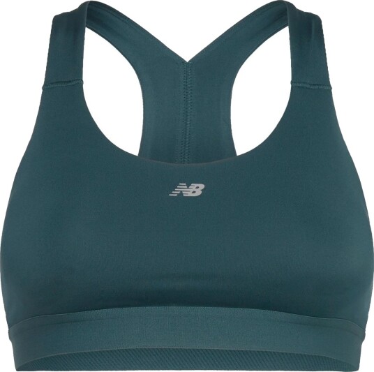 New Balance Nb Essential Train Bra Green XL New Balance Nb Essential Train Bra Green XL