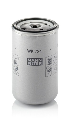 Drivstoffilter MANN FILTER WK 724