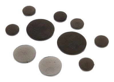 SlapKlatz Gel Pads 10-piece Box black SlapKlatz Gel Pads 10-piece Box black