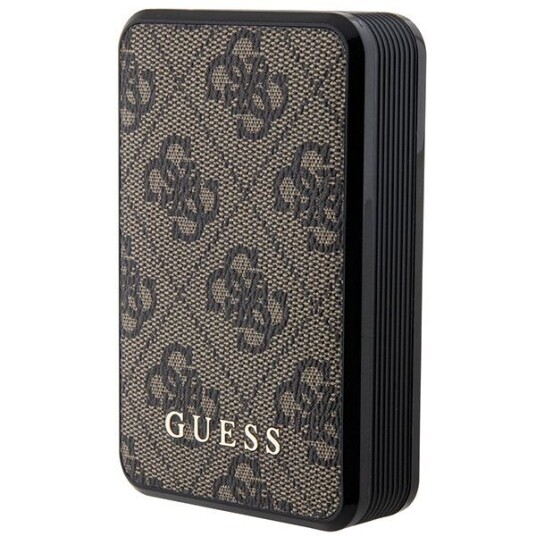 Guess Powerbank 18W Gupb10dp4gegw 10000Mah Brun/Brun 4G-Lærmetalllogo
