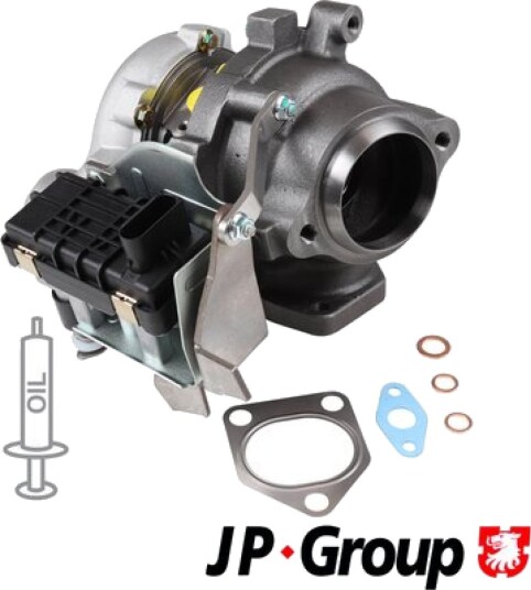 Turbolader JP GROUP 1417400600 Turbolader JP GROUP 1417400600