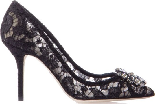 Dolce & Gabbana Dame Sko Svart 36 1/2 EU, Dolce & Gabbana Dame Sko Svart 36 1/2 EU,