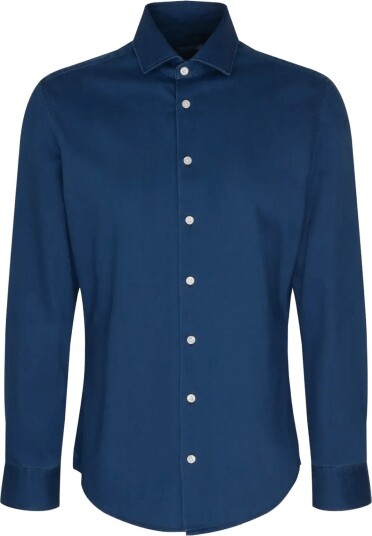 Seidensticker Denim Shirt Slim Blue 43 Seidensticker Denim Shirt Slim Blue 43