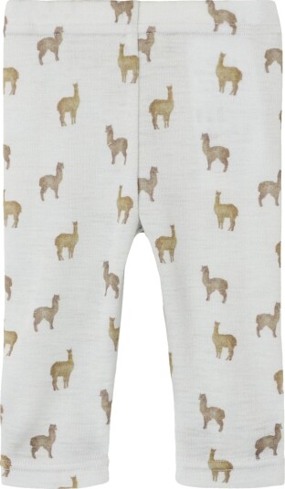 Lil"Atelier Gray Dawn Lama Nbmnoel Nor Ull Slim Leggings Lil 56