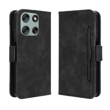 Motorola Moto G56 Kortholder Lommebokveske   Svart