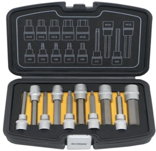Ironside Bitspipesett 1/2 lange HEx Ironside Bitspipesett 1/2 lange HEx