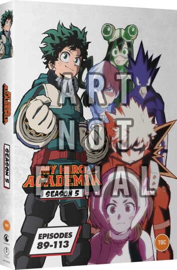 My Hero Academia Sesong 5 DVD My Hero Academia Sesong 5 DVD