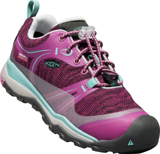 KEEN TERRADORA LOW WP JUNIOR BORV BOYSBERRY/RED V 37