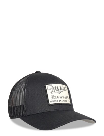 American Needle Miller High Life Black Valin American Needle Black ONE SIZE