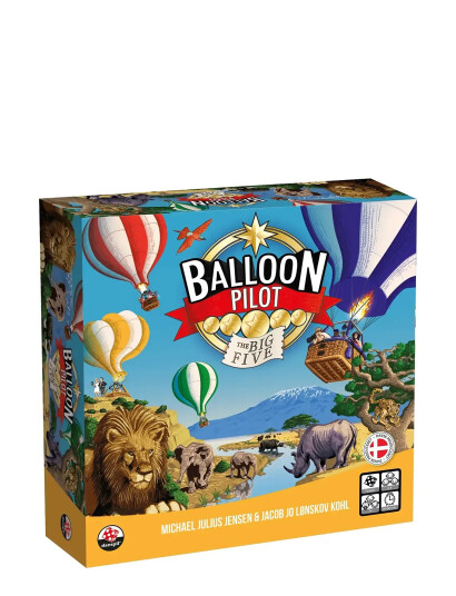 Danspil Ballongpilot Familiefriends Spill - De Store Fem Danspil Ballongpilot Familiefriends Spill - De Store Fem