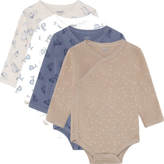Pippi Flint Stone Body Omslags Ao Printed 4 Pack 74